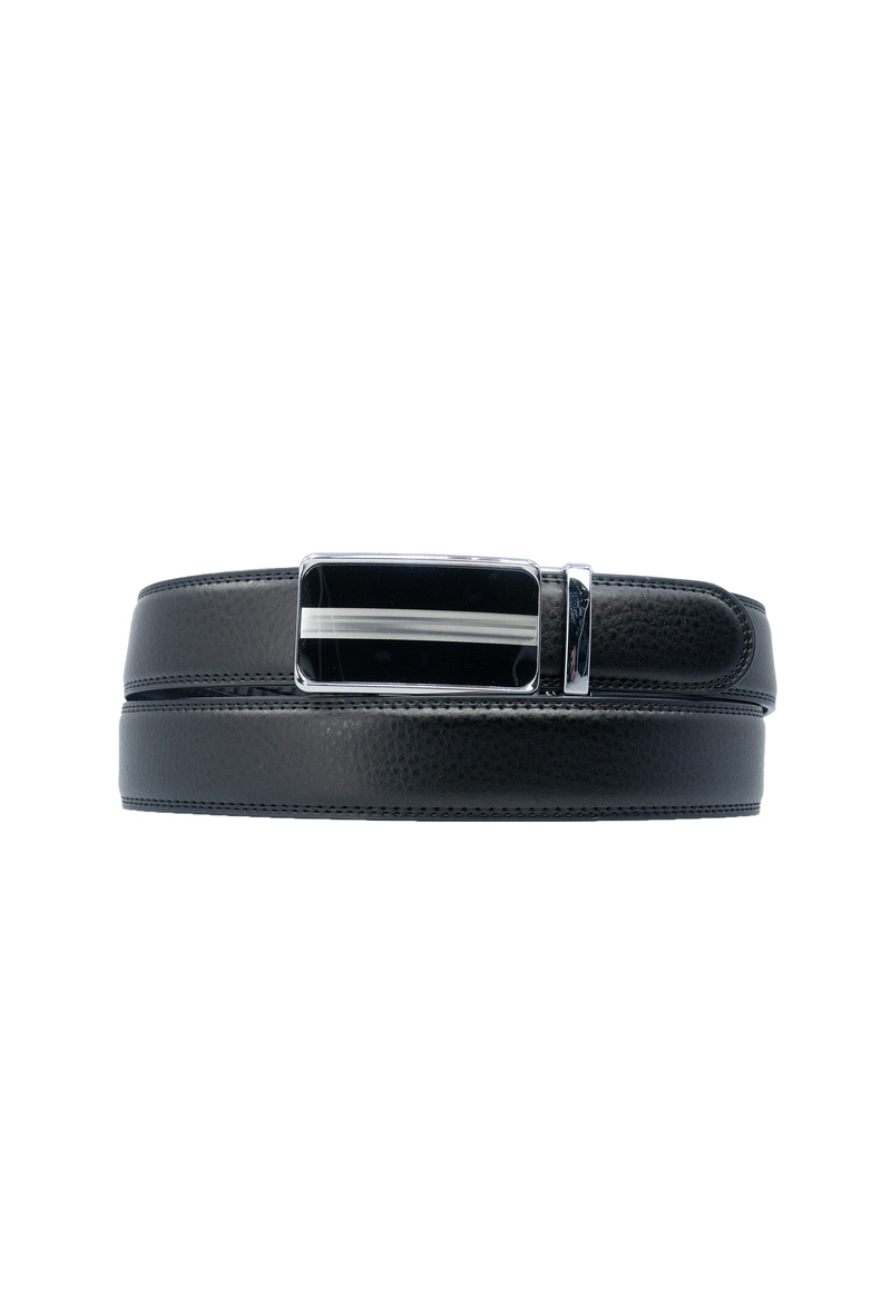 Wholesaler JCL - Automatic belt without holes in genuine cow leather 35mm width