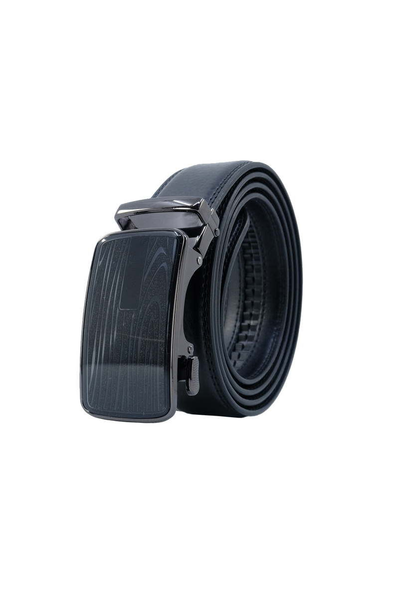 Mayorista JCL - Cinturón automático sin agujeros piel serraje ajustable 35mm