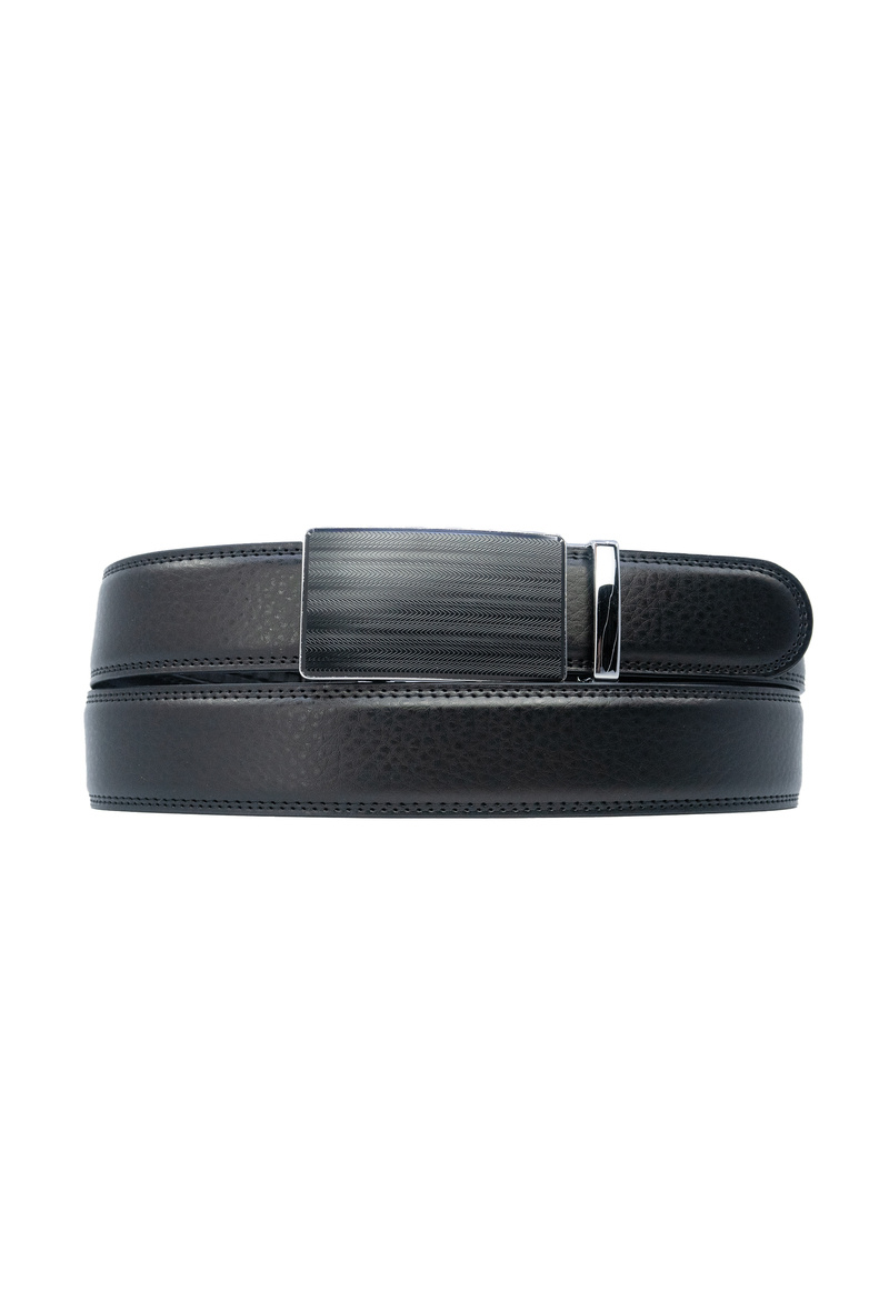 Wholesaler JCL - Automatic belt without holes in genuine cow leather 35mm width