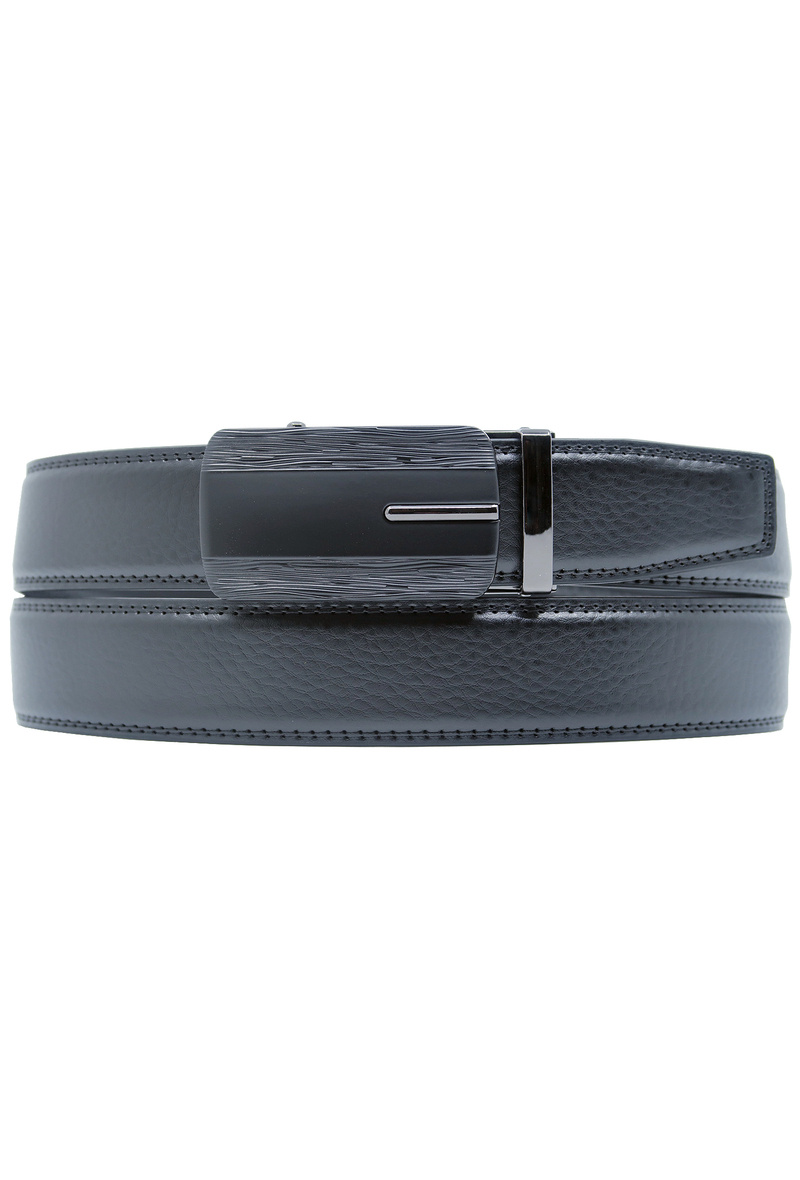 Wholesaler JCL - Automatic belt without holes in genuine cow leather 35mm width