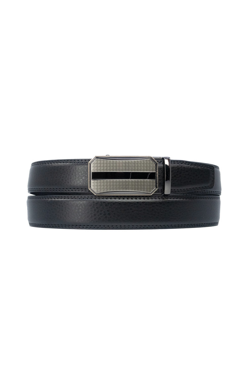 Wholesaler JCL - Automatic belt without holes in genuine cow leather 35mm width