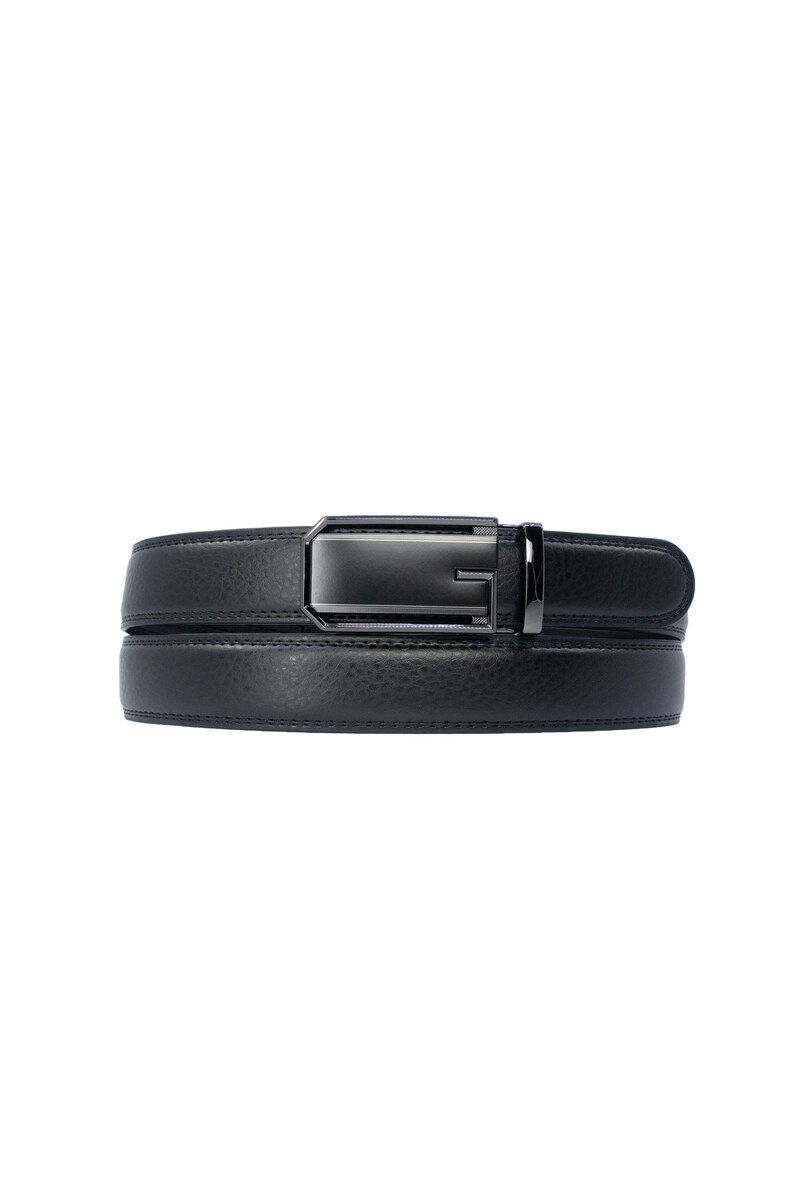 Wholesaler JCL - Automatic belt without holes in genuine cow leather 35mm width