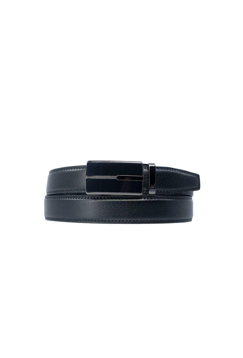 Wholesaler JCL - Automatic belt without holes in genuine cow leather 35mm width