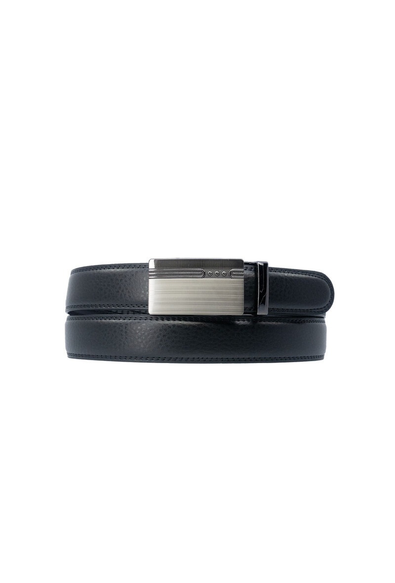 Wholesaler JCL - Automatic belt without holes in genuine cow leather 35mm width