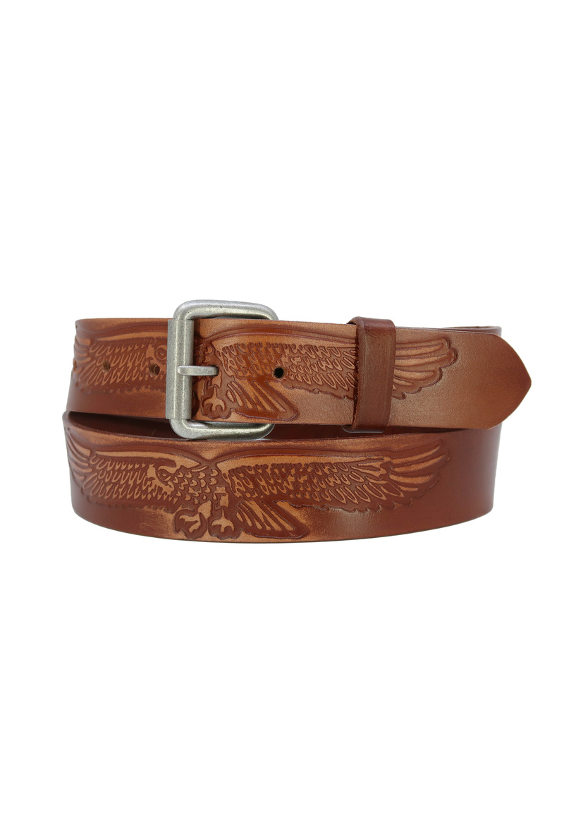 Wholesaler JCL - Buffalo leather belt width 4 cm