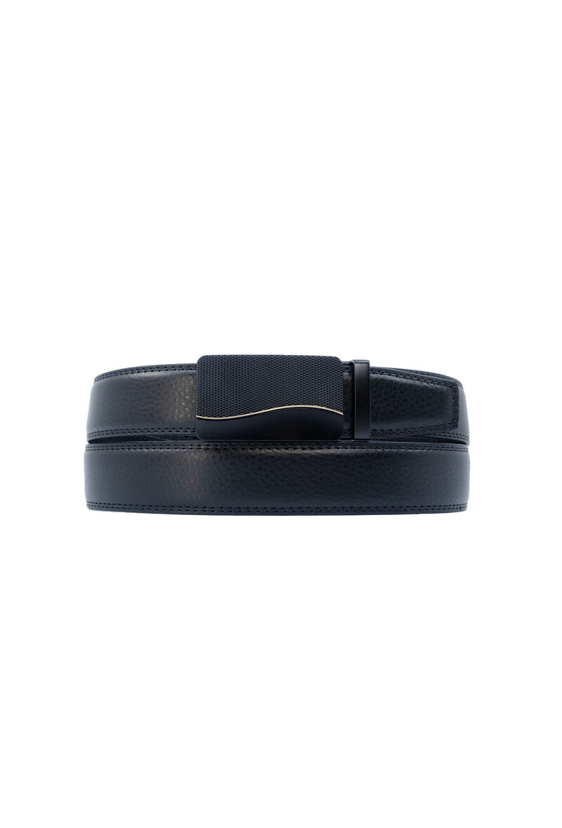 Wholesaler JCL - Automatic belt without holes in genuine cow leather 35mm width