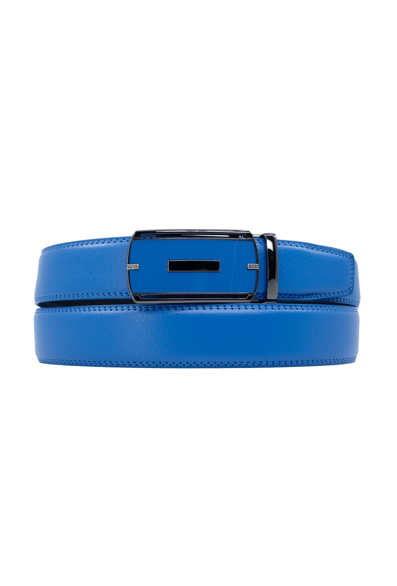 Wholesaler JCL - Automatic belt without holes in genuine cow leather 35mm width