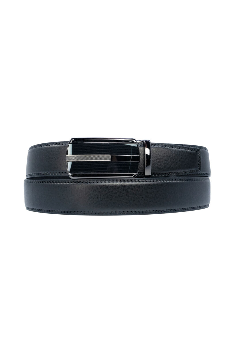 Wholesaler JCL - Automatic belt without holes in genuine cow leather 35mm width