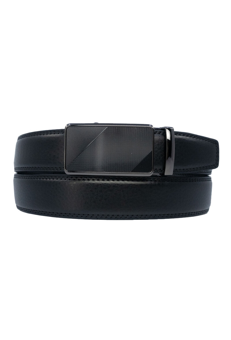 Wholesaler JCL - Automatic belt without holes in genuine cow leather 35mm width