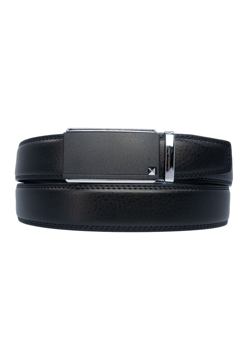 Wholesaler JCL - Automatic belt without holes in genuine cow leather 35mm width