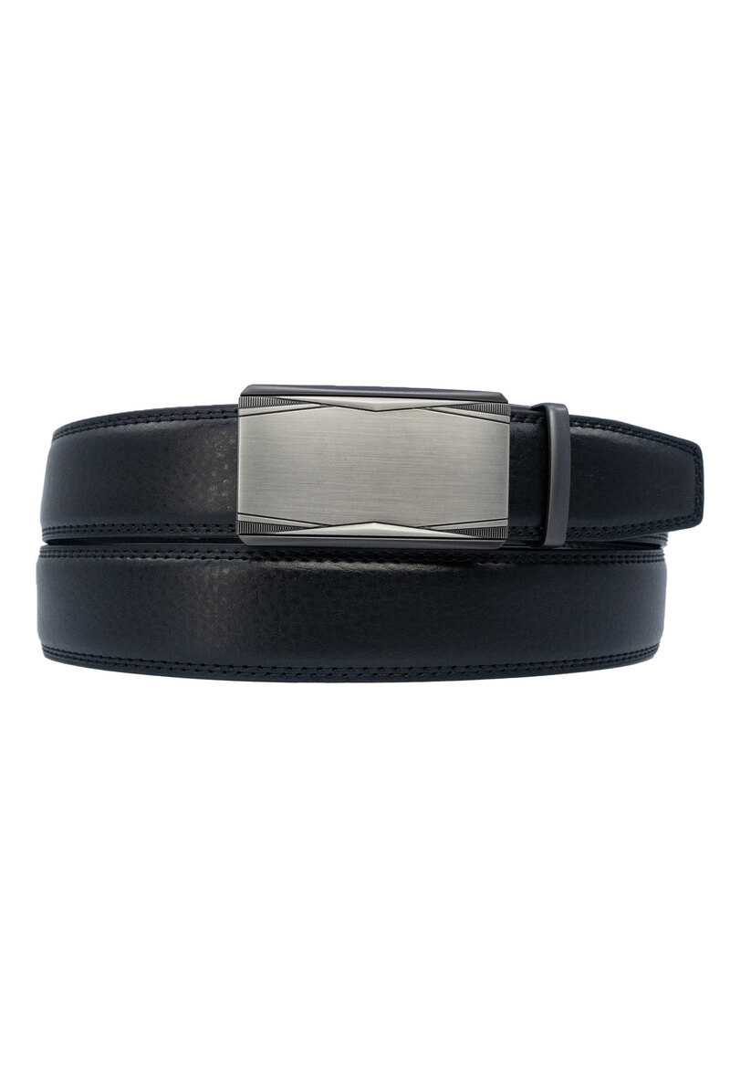 Wholesaler JCL - Automatic belt without holes in genuine cow leather 35mm width