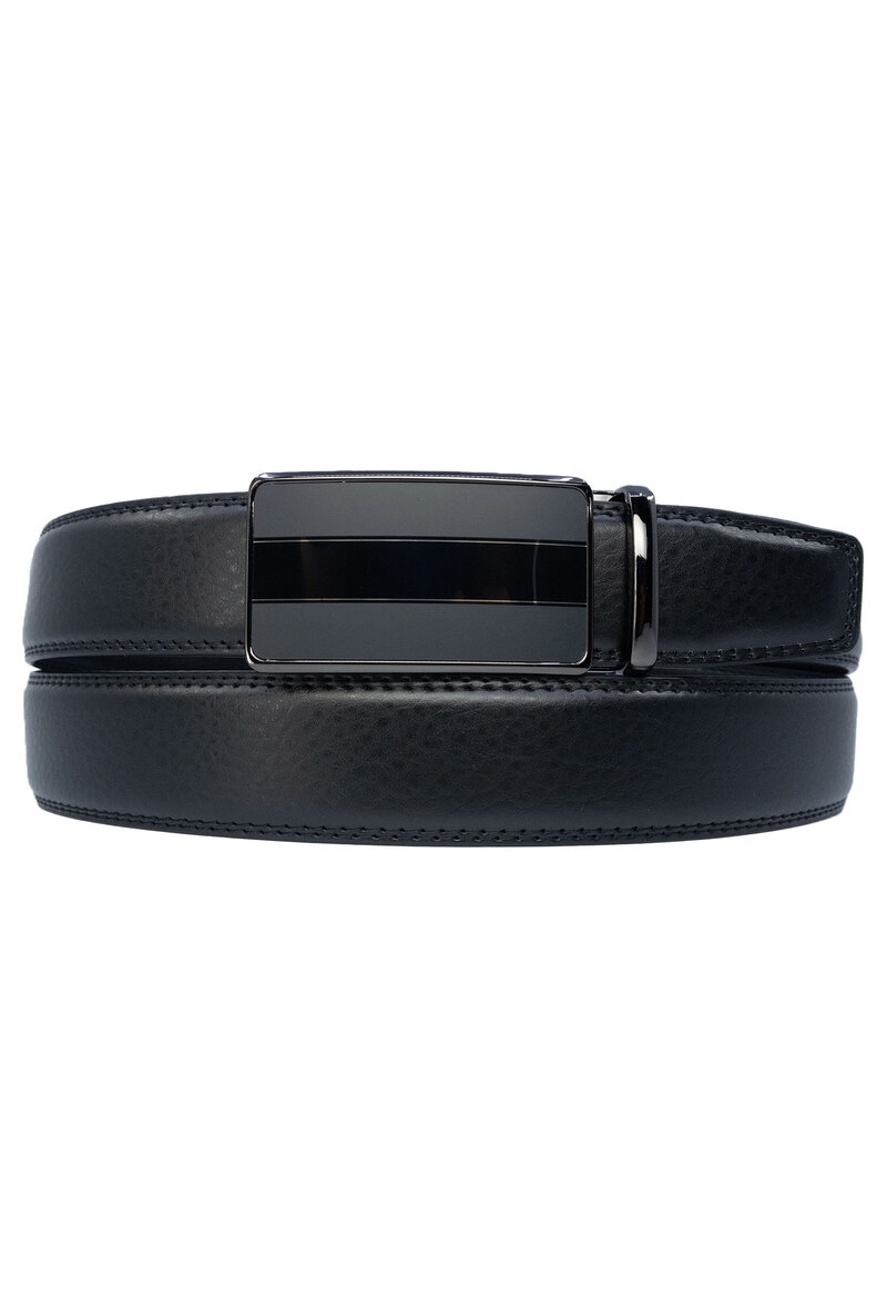 Wholesaler JCL - Automatic belt without holes in genuine cow leather 35mm width