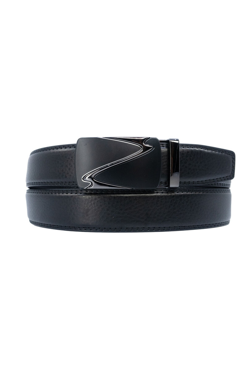 Wholesaler JCL - Automatic belt without holes in genuine cow leather 35mm width