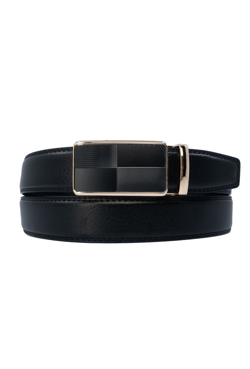 Wholesaler JCL - Automatic belt without holes in genuine cow leather 35mm width