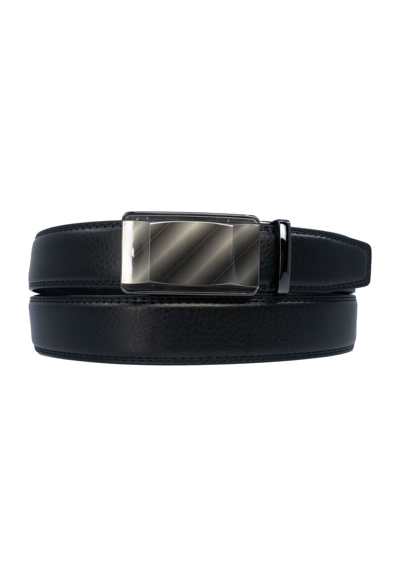 Wholesaler JCL - Automatic belt without holes in genuine cow leather 35mm width