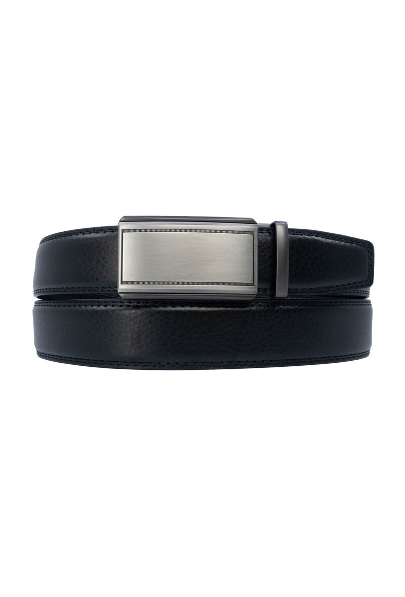 Wholesaler JCL - Automatic belt without holes in genuine cow leather 35mm width