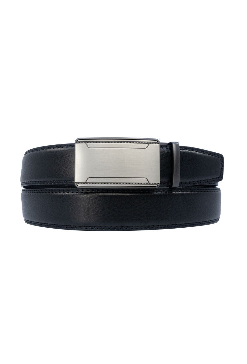 Wholesaler JCL - Automatic belt without holes in genuine cow leather 35mm width