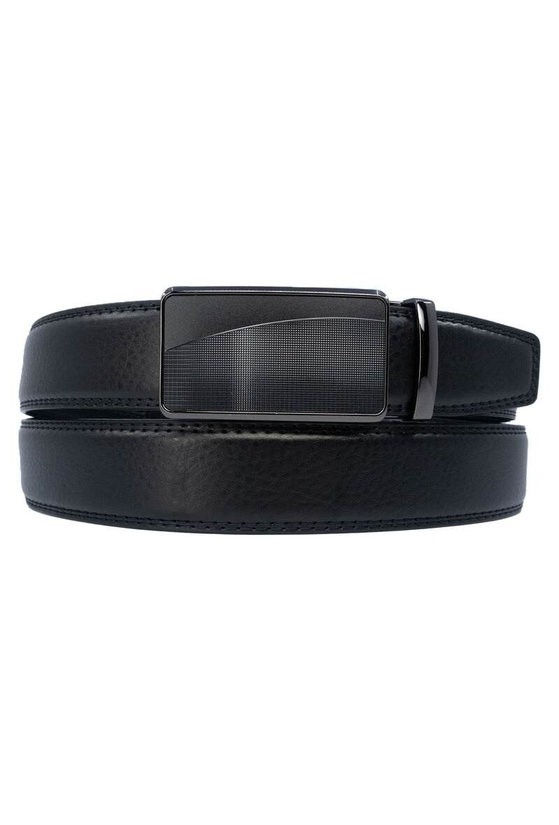 Wholesaler JCL - Automatic belt without holes in genuine cow leather 35mm width