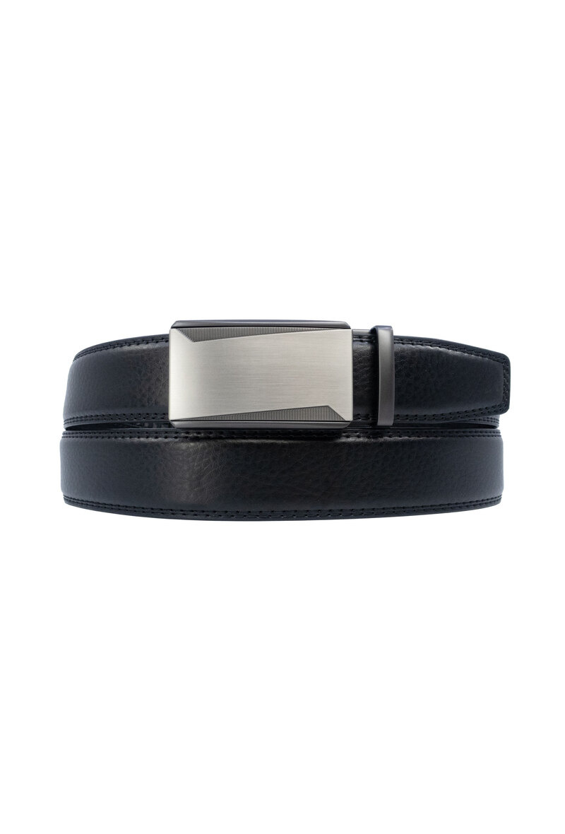 Wholesaler JCL - Automatic belt without holes in genuine cow leather 35mm width