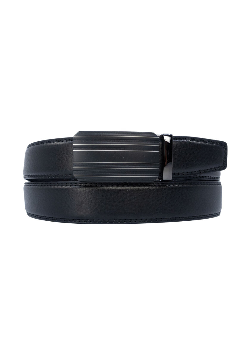 Wholesaler JCL - Automatic belt without holes in genuine cow leather 35mm width