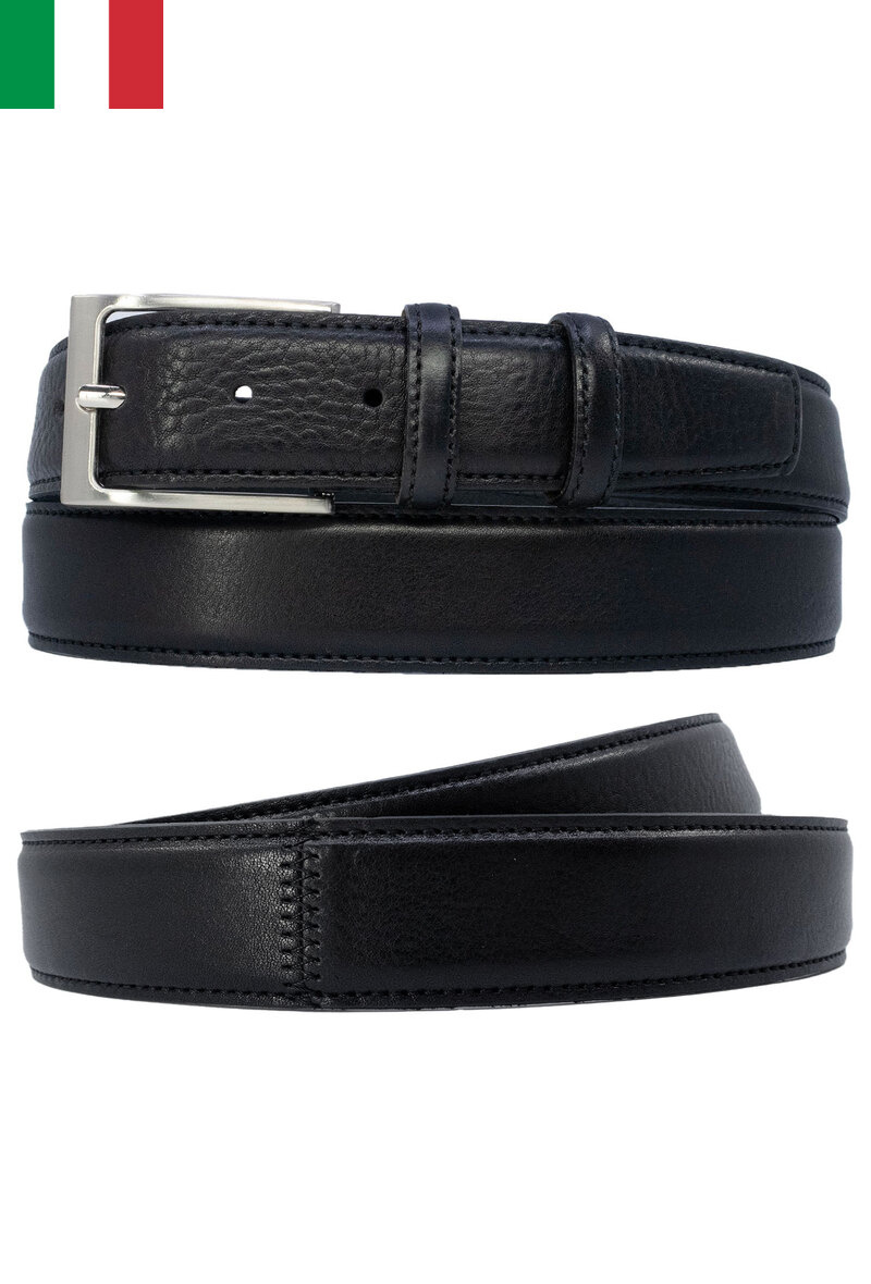 Wholesaler JCL - Recycled belt for men in cowhide leather Made in Italy