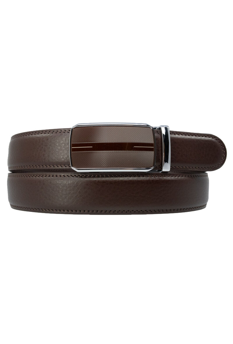 Wholesaler JCL - Automatic belt without holes in genuine cow leather 35mm width