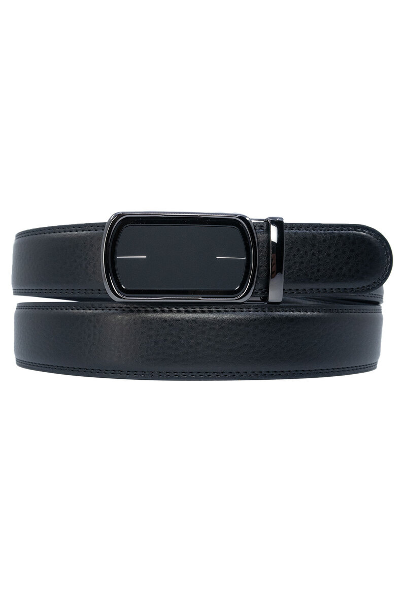 Wholesaler JCL - Automatic belt without holes in genuine cow leather 35mm width