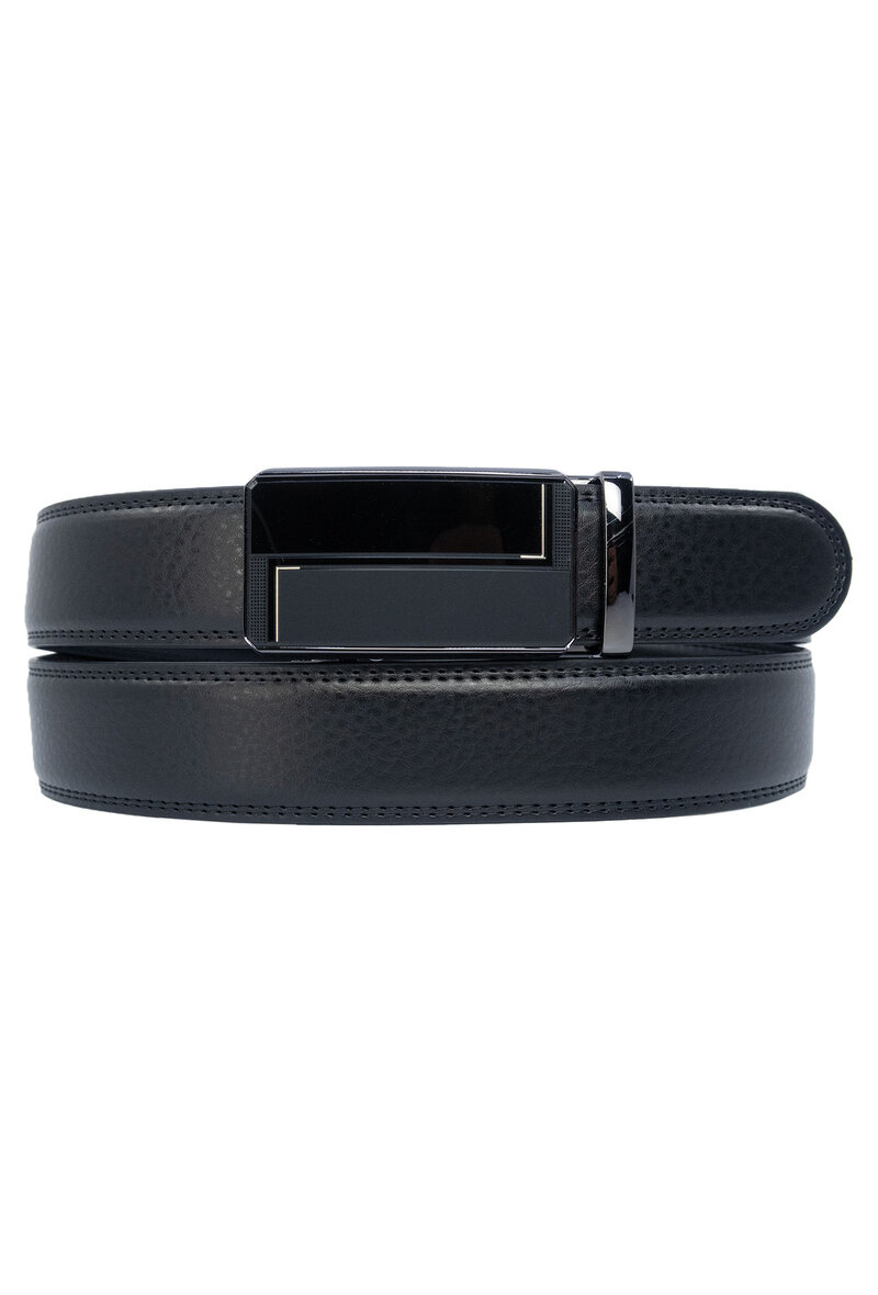 Wholesaler JCL - Automatic belt without holes in genuine cow leather 35mm width