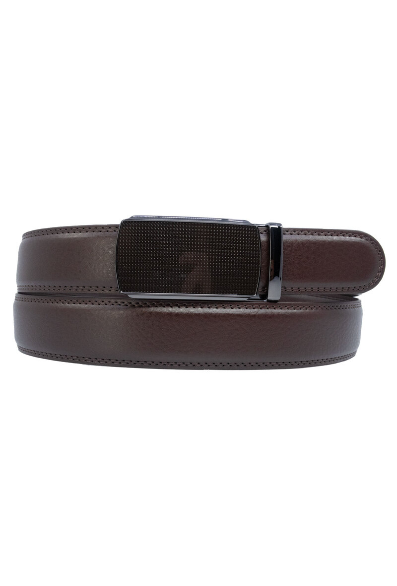 Wholesaler JCL - Automatic belt without holes in genuine cow leather 35mm width