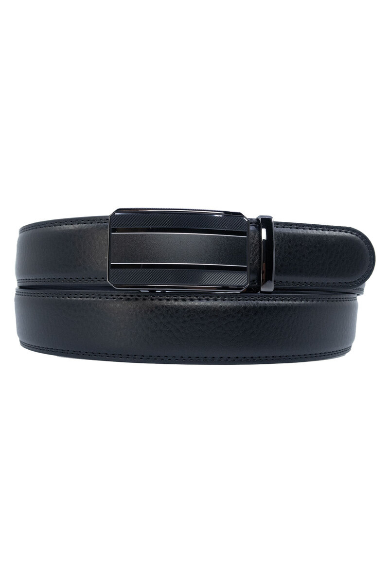 Wholesaler JCL - Automatic belt without holes in genuine cow leather 35mm width