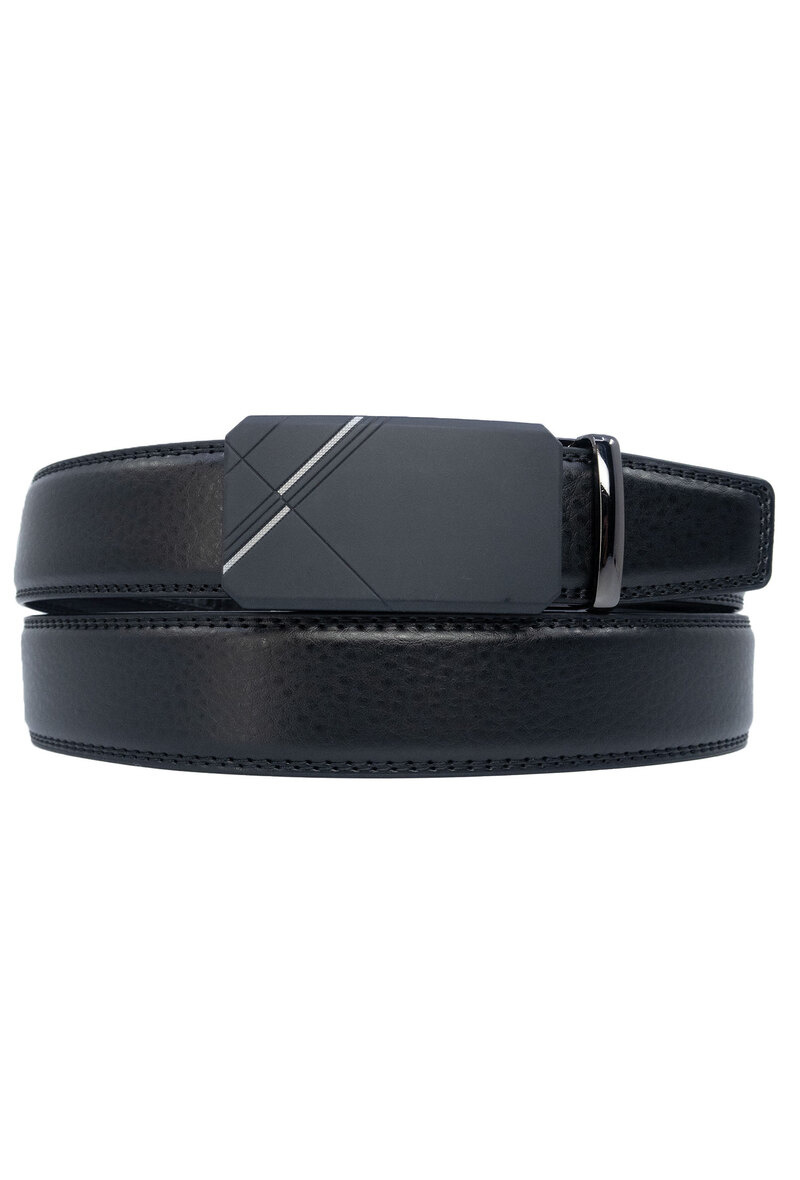 Wholesaler JCL - Automatic belt without holes in genuine cow leather 35mm width