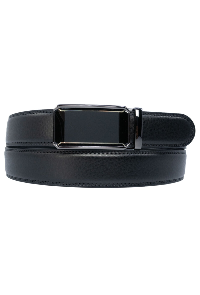 Wholesaler JCL - Automatic belt without holes in genuine cow leather 35mm width