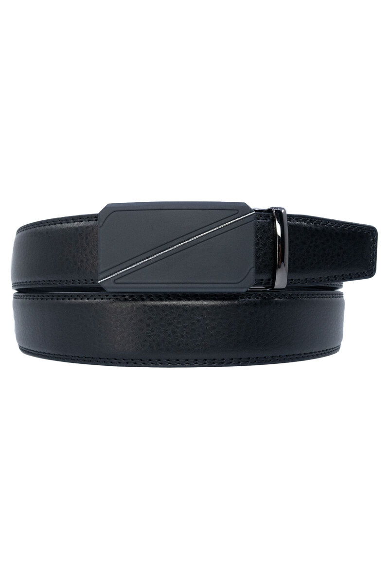 Wholesaler JCL - Automatic belt without holes in genuine cow leather 35mm width