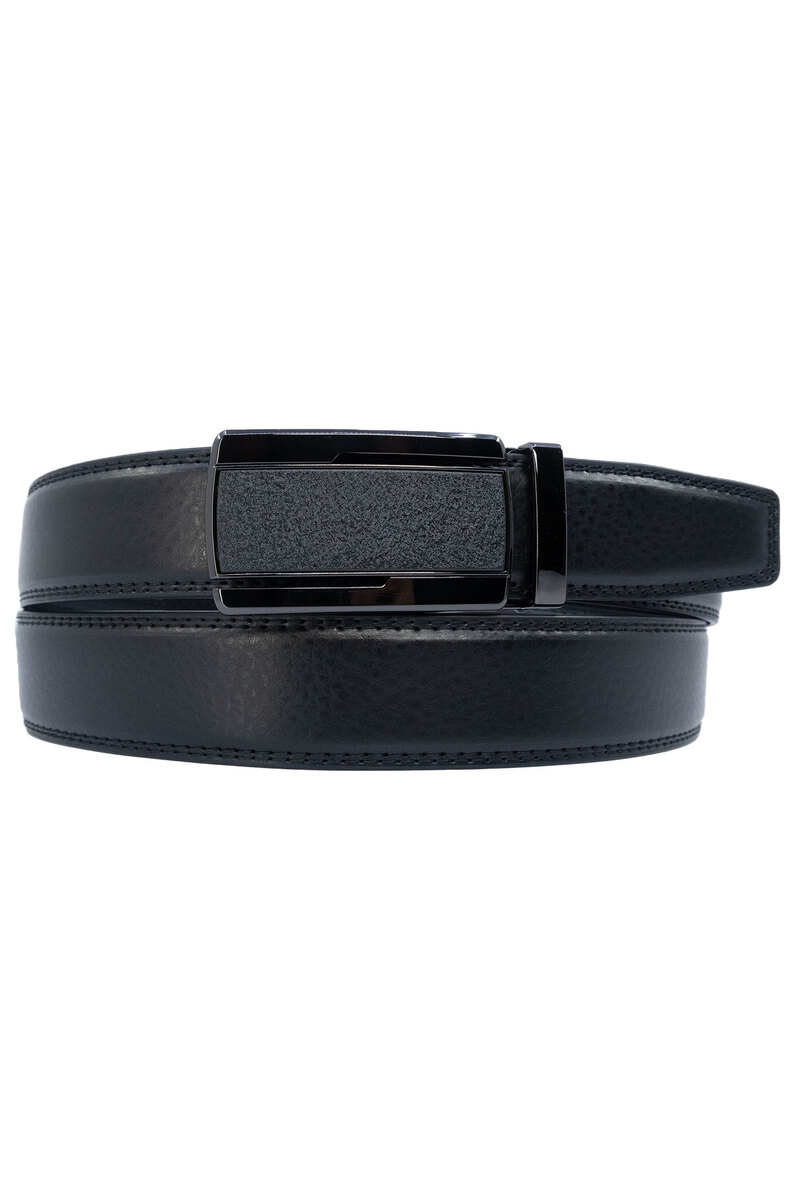 Wholesaler JCL - Automatic belt without holes in genuine cow leather 35mm width