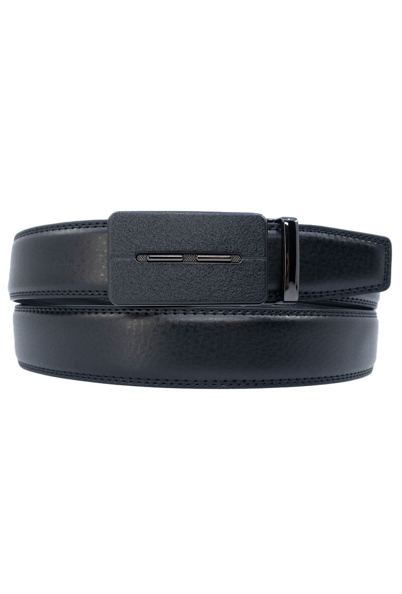 Wholesaler JCL - Automatic belt without holes in genuine cow leather 35mm width