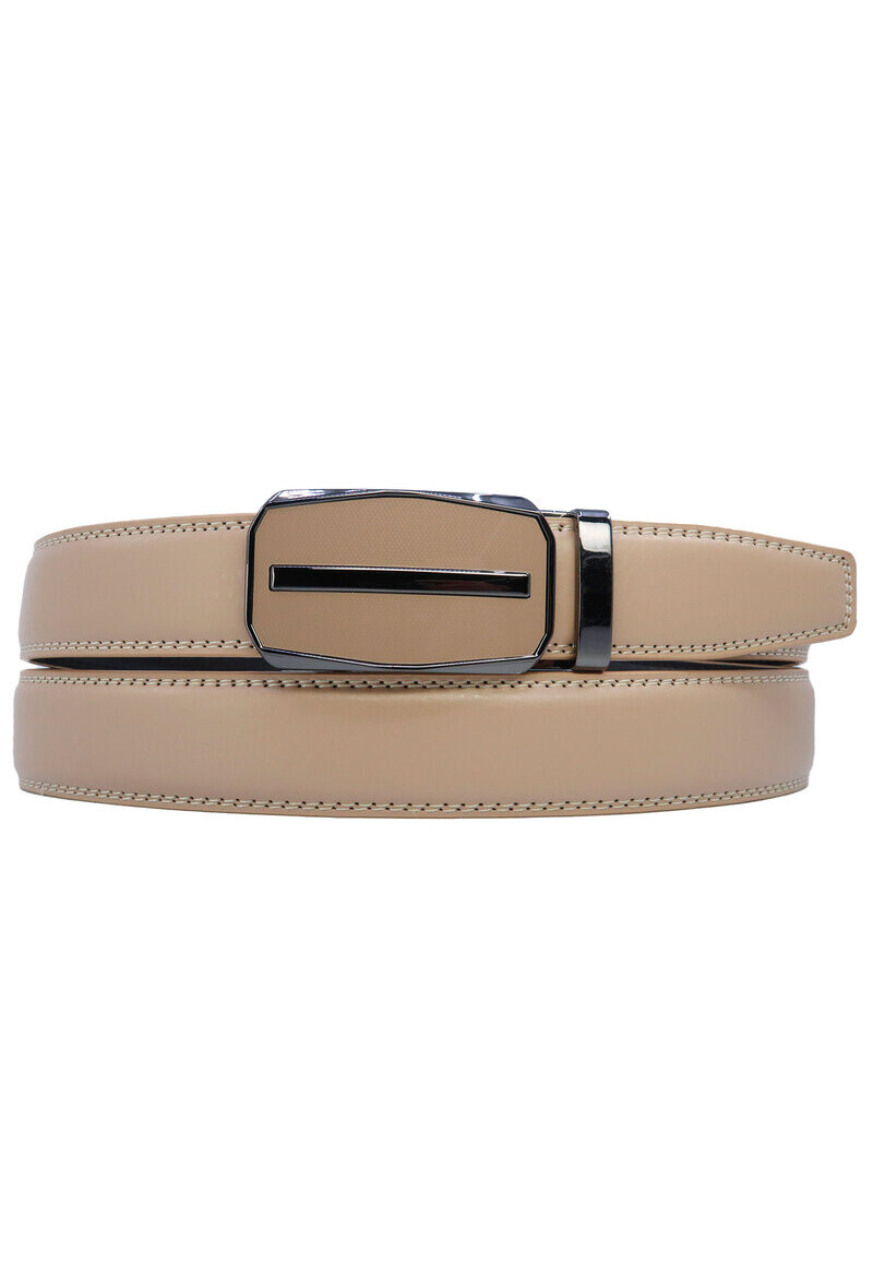 Wholesaler JCL - Automatic belt without holes in genuine cow leather 35mm width