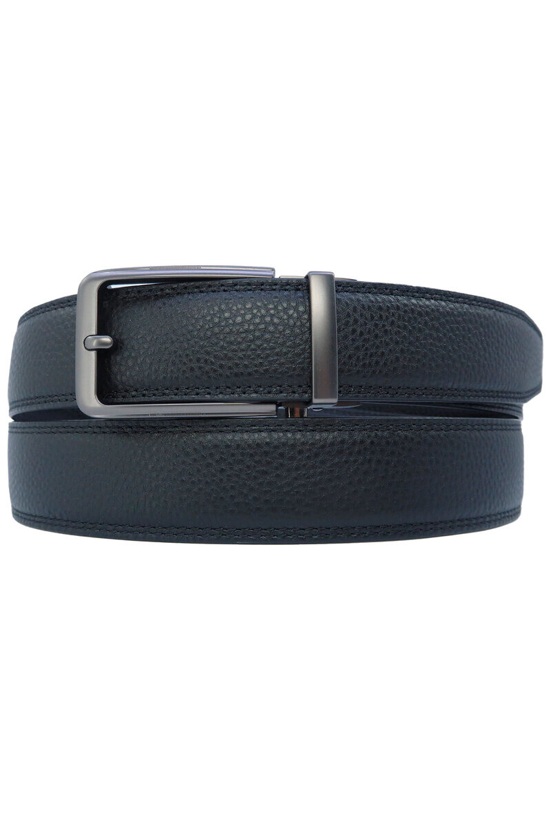 Grossiste JCL - Ceinture automatique en cuir de vachette ajustable 35mm