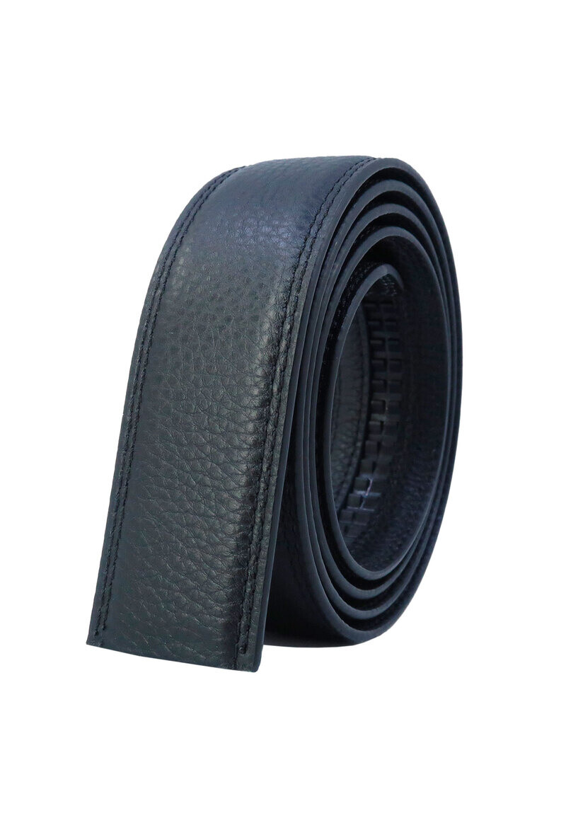 Wholesaler JCL - Automatic belt in cowhide leather without loop