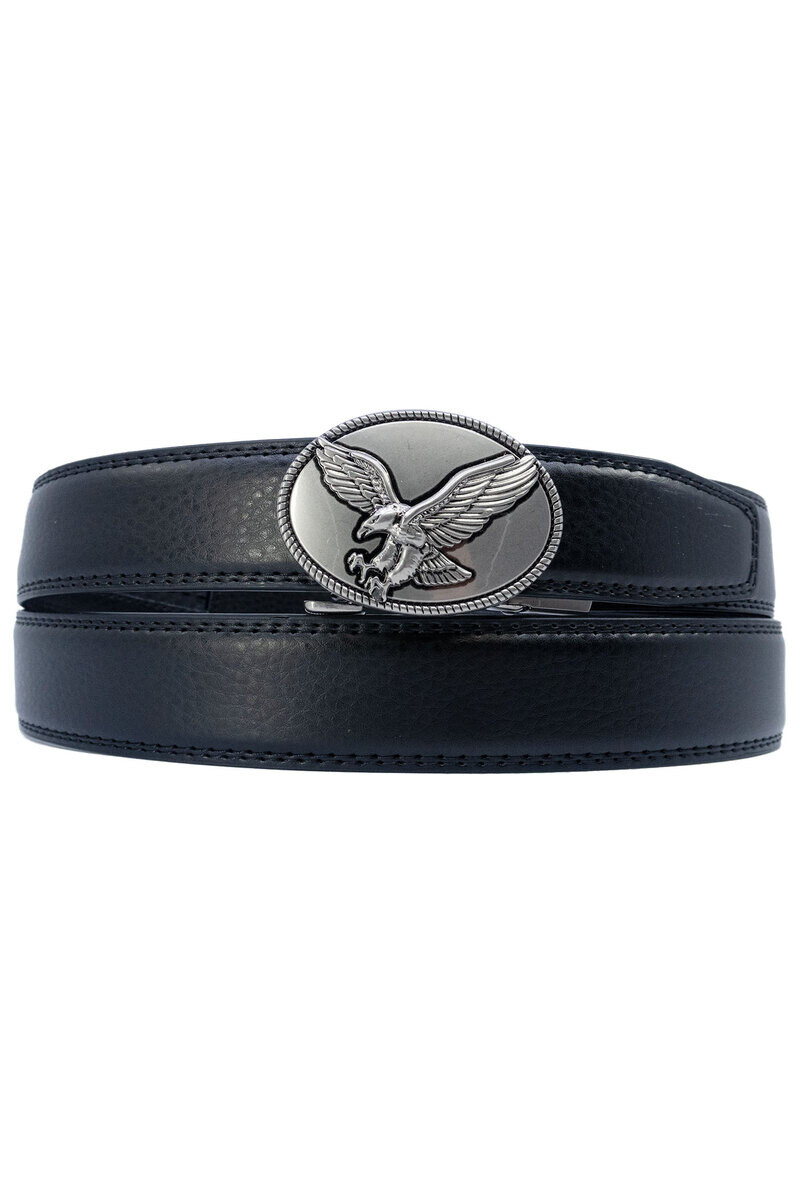 Wholesaler JCL - Automatic belt without holes in genuine cow leather 35mm width