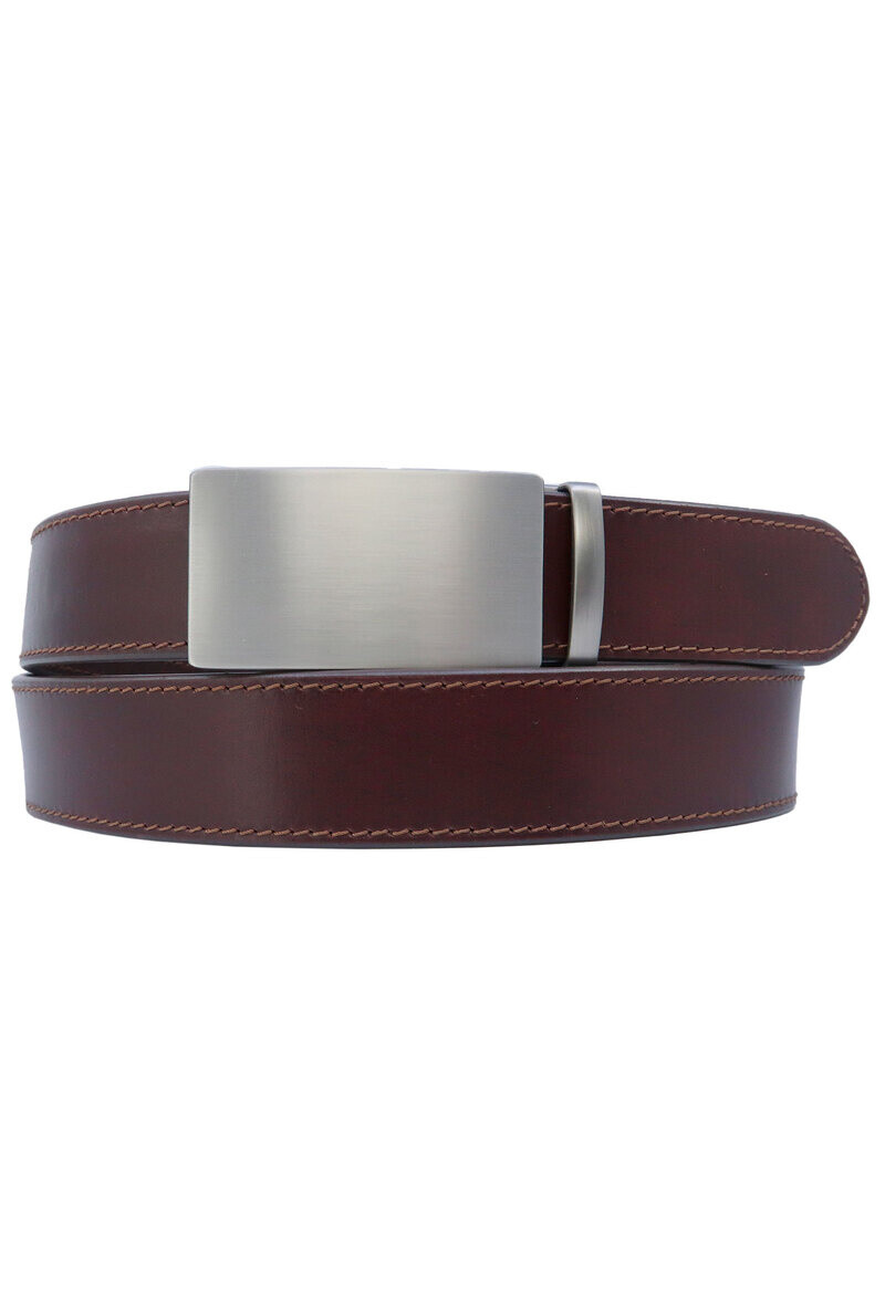 Wholesaler JCL - Automatic belt without holes in genuine cow leather 35mm width