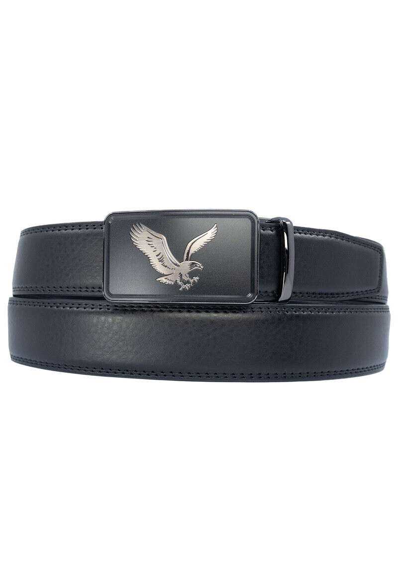 Wholesaler JCL - Automatic belt without holes in genuine cow leather 35mm width