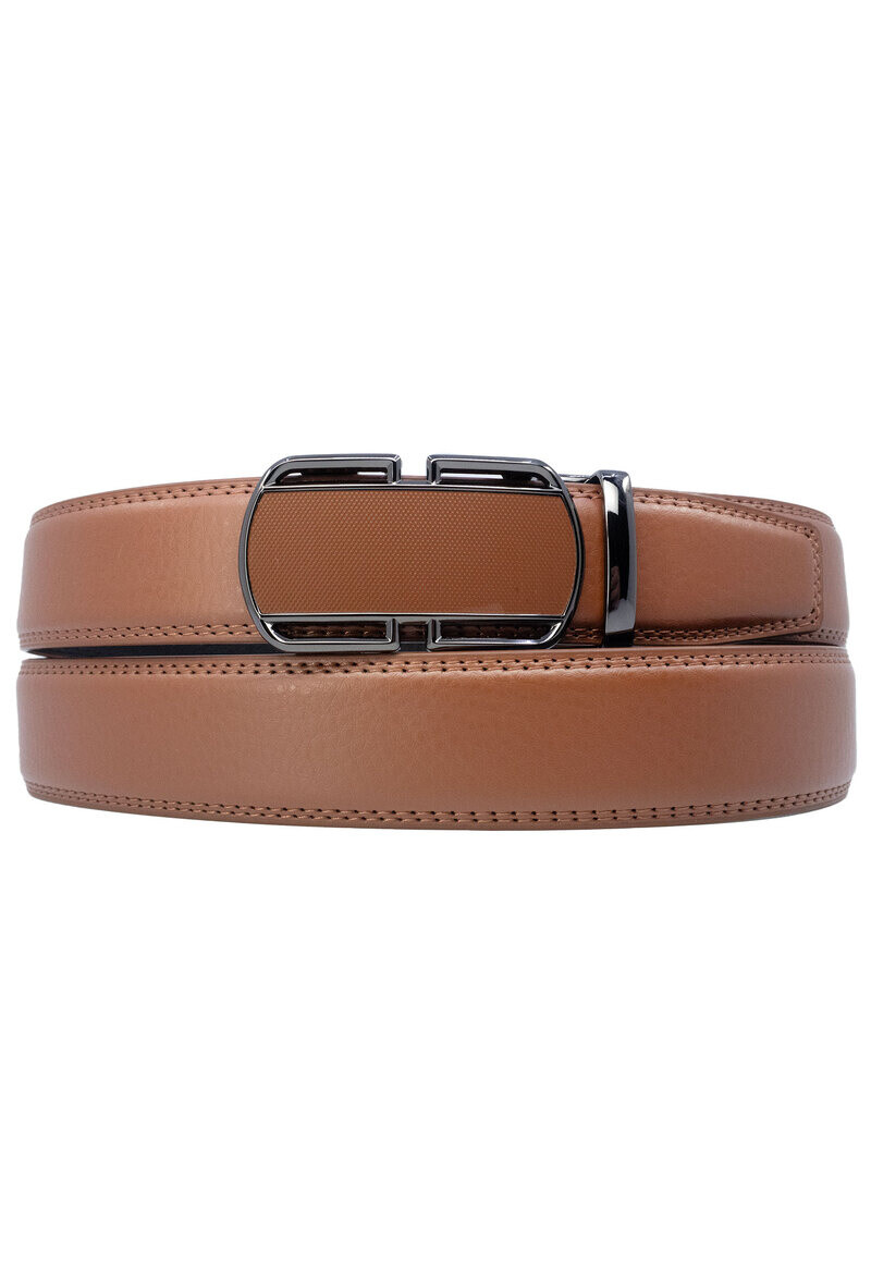 Wholesaler JCL - Automatic belt without holes in genuine cow leather 35mm width