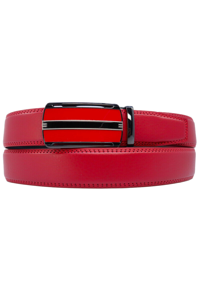 Wholesaler JCL - Automatic belt without holes in genuine cow leather 35mm width