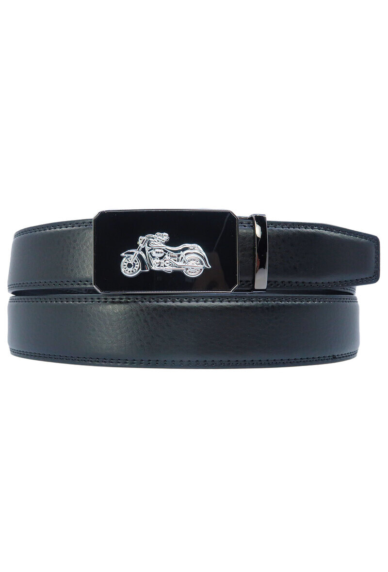 Wholesaler JCL - Automatic belt without holes in genuine cow leather 35mm width