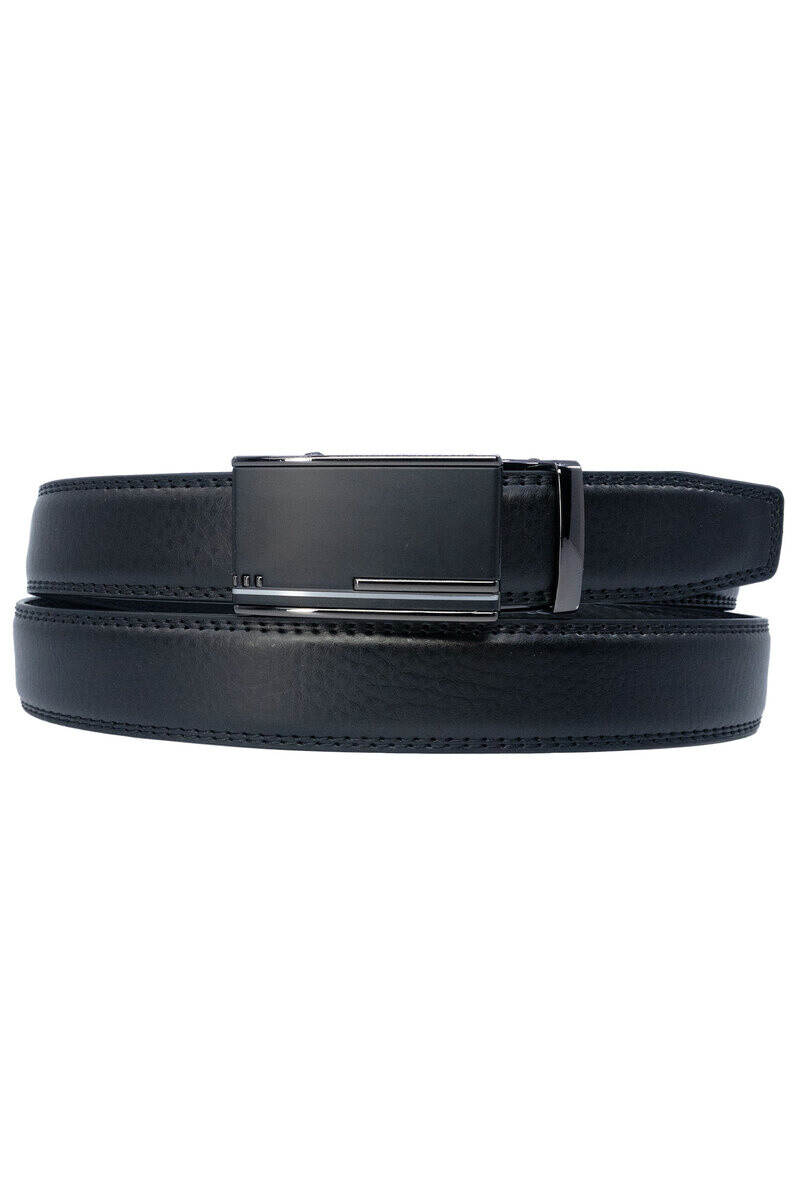 Wholesaler JCL - Automatic belt without holes in genuine cow leather 35mm width