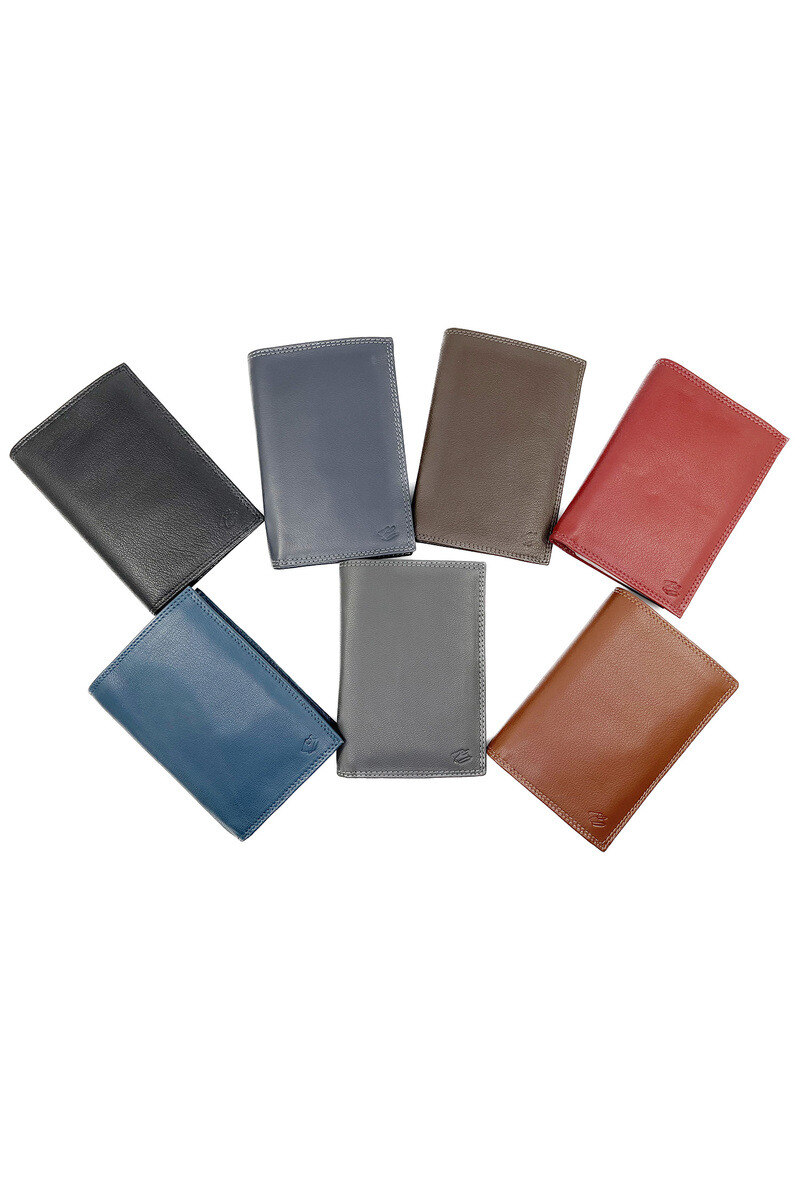 Mayorista JCL - Large 3-fold Anti-RFID Wallet in Goat Leather