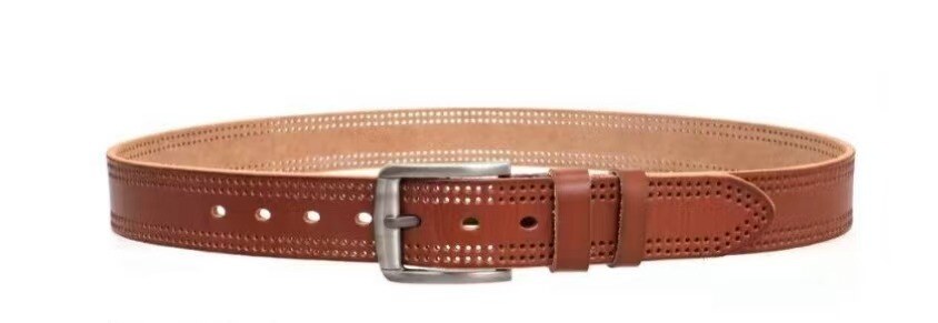 Mayorista JERRY.AMY - Cinturón de cuero genuino para hombre, ancho de 4 cm