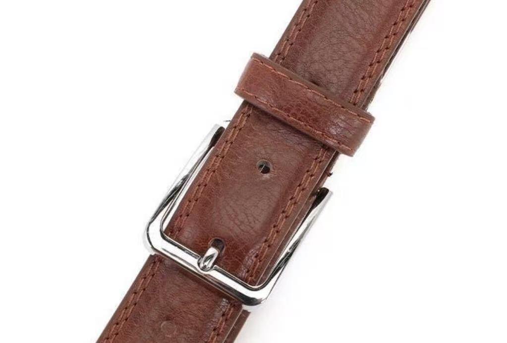 Grossiste JERRY.AMY - Ceinture homme boucle en zinc, largeur 3 cm