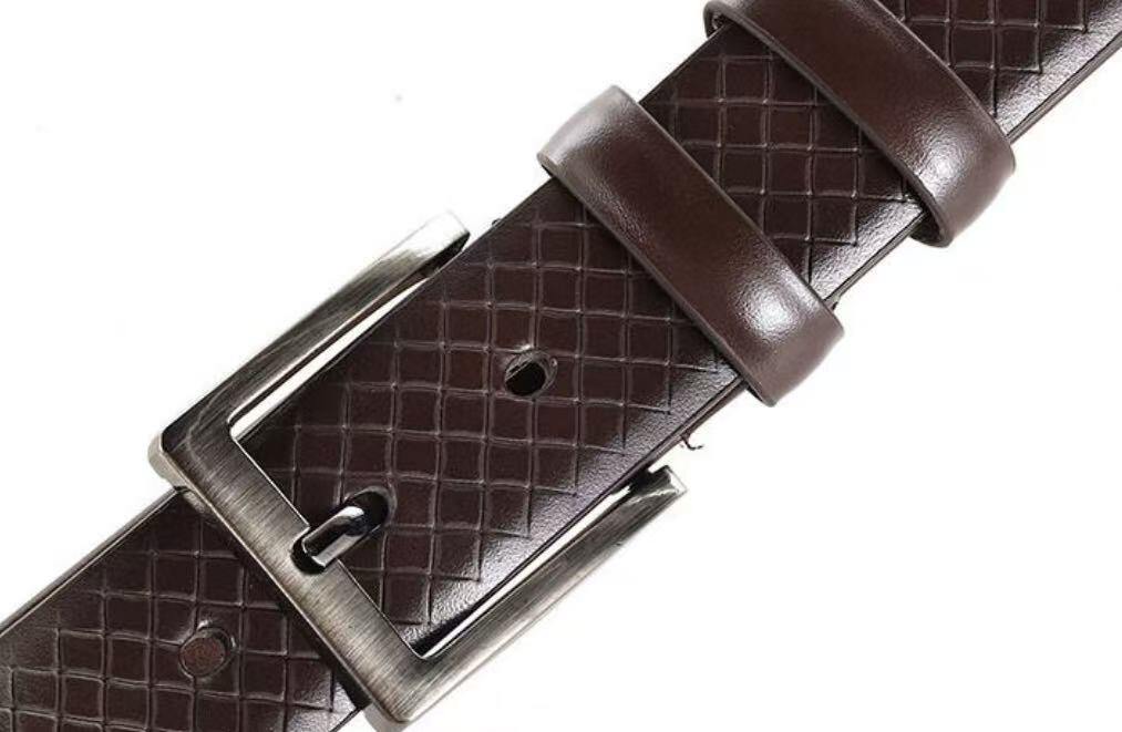 Grossiste JERRY.AMY - Ceinture homme avec boucle en zinc, largeur 3,5 cm