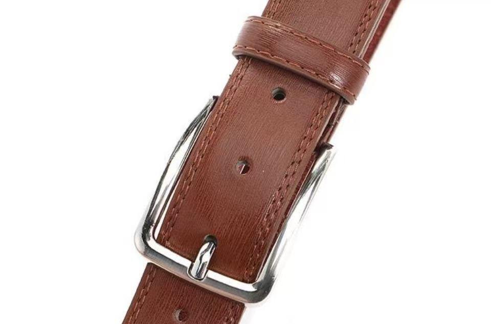Grossiste JERRY.AMY - Ceinture homme boucle en zinc, largeur 3,5 cm